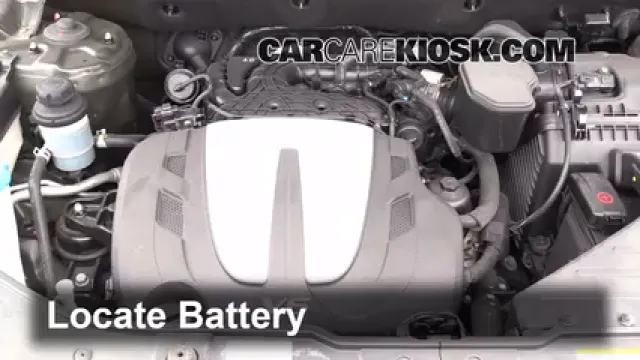 2012 Kia Sorento EX 3.5L V6 Battery Replace
